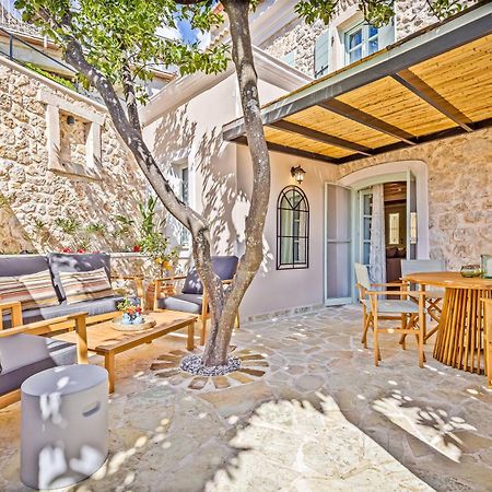 Courtyard Cottage Corfu Lákones Dış mekan fotoğraf