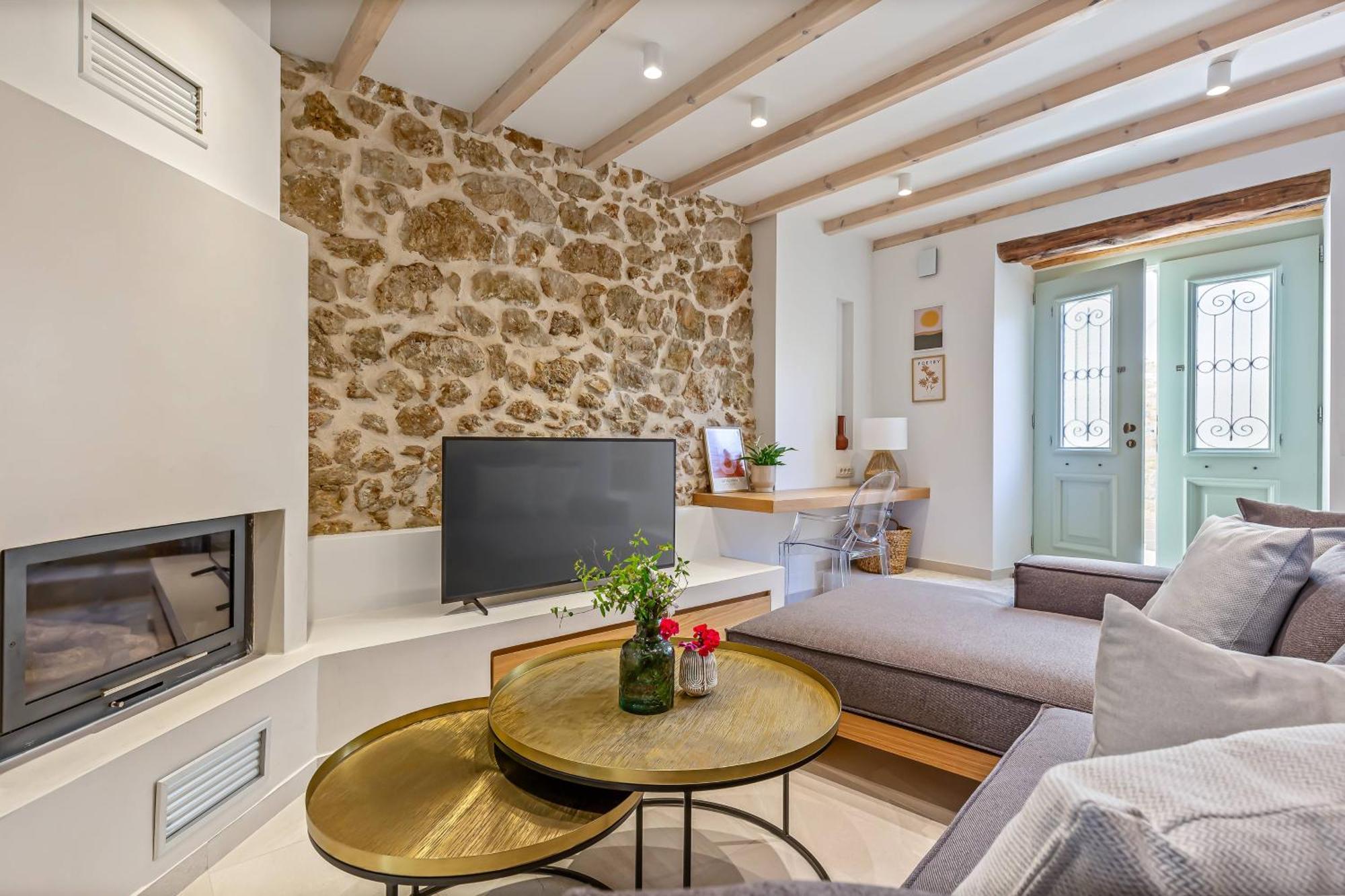 Courtyard Cottage Corfu Lákones Dış mekan fotoğraf