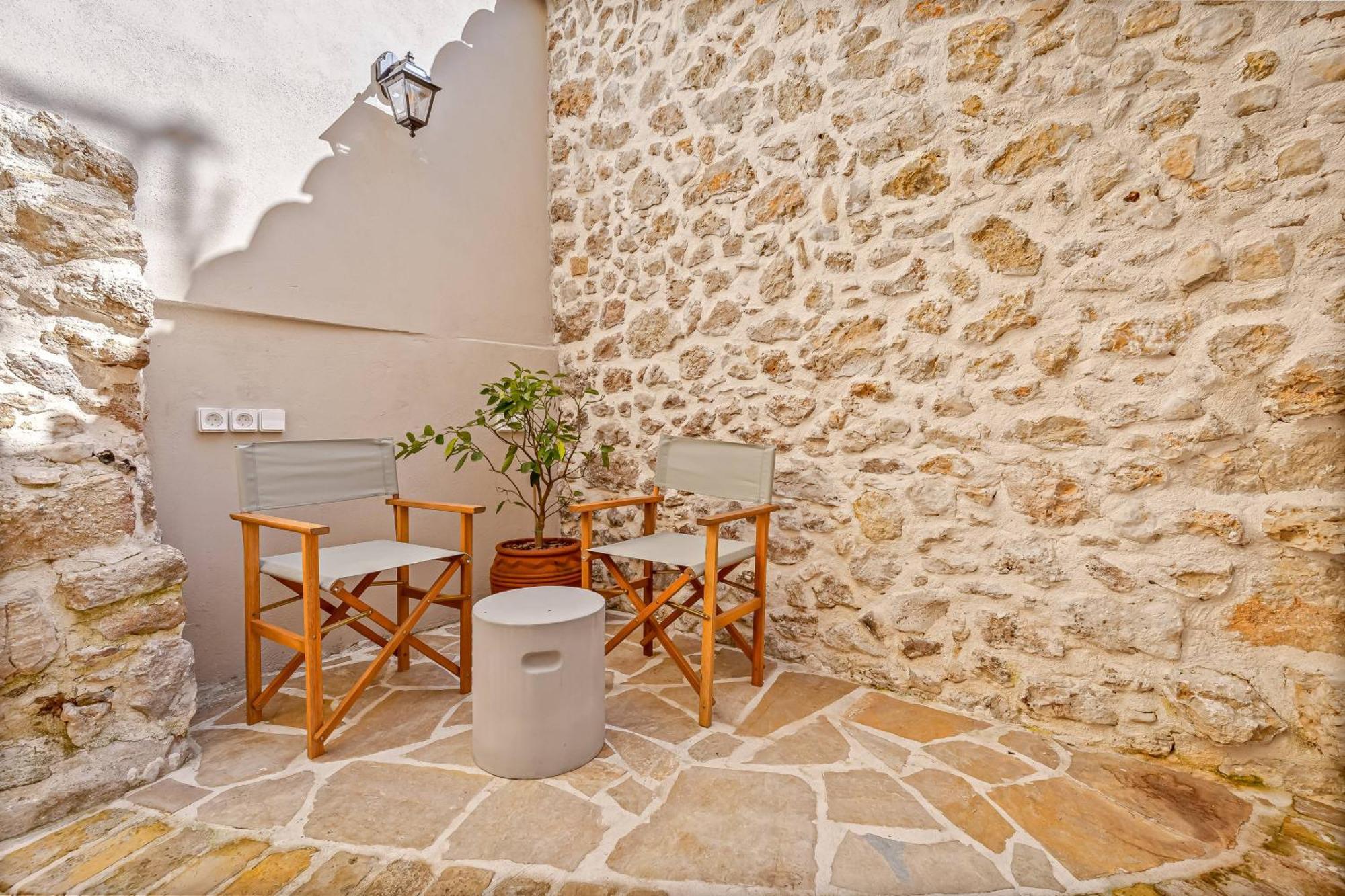 Courtyard Cottage Corfu Lákones Dış mekan fotoğraf
